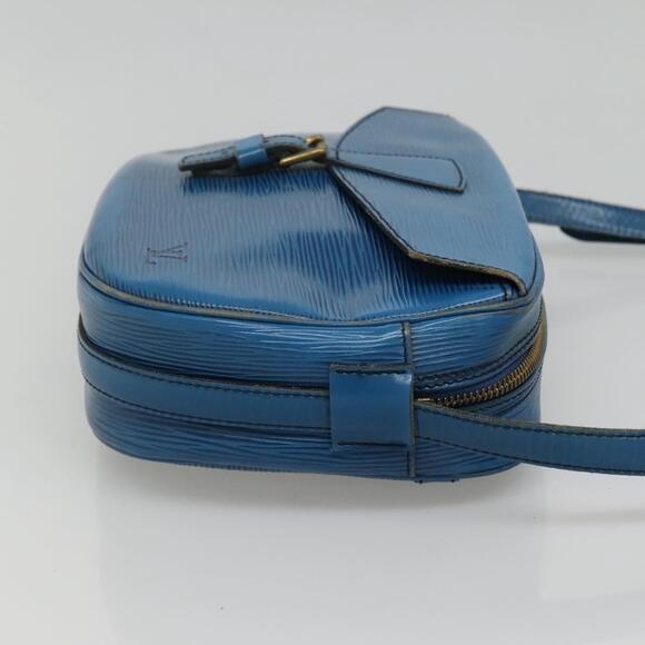 LOUIS VUITTON Epi June Feuille Shoulder Bag Blue M52155 - Picture 3 of 16